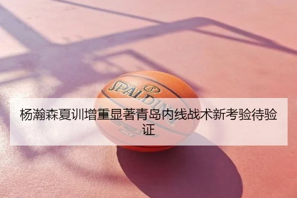 杨瀚森夏训增重显著青岛内线战术新考验待验证